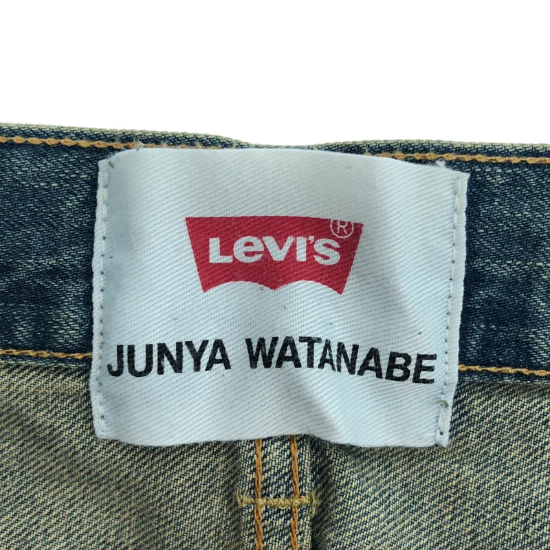 JUNYA WATANABE COMME des GARCONS / ジュンヤワタナベ | 2024AW | × Levi’s カスタマイズ デニム パンツ | S | メンズ
