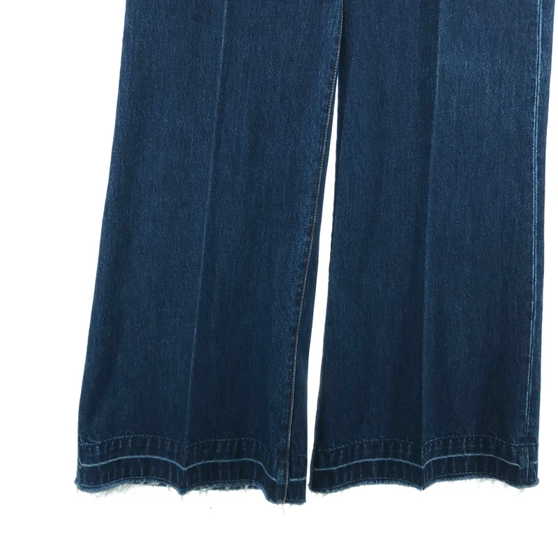 KALLMEYER / カルメイヤー | 2025SS | Athena Flare Jean カットオフ フレアデニムパンツ | 26 | レディース