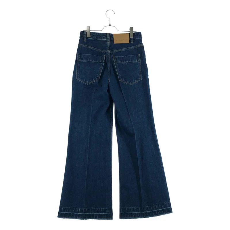KALLMEYER / カルメイヤー | 2025SS | Athena Flare Jean カットオフ フレアデニムパンツ | 26 | レディース