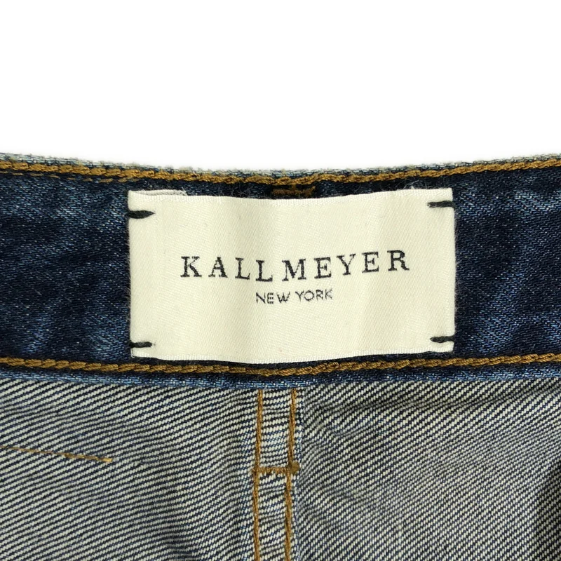 KALLMEYER / カルメイヤー | 2025SS | Athena Flare Jean カットオフ フレアデニムパンツ | 26 | レディース