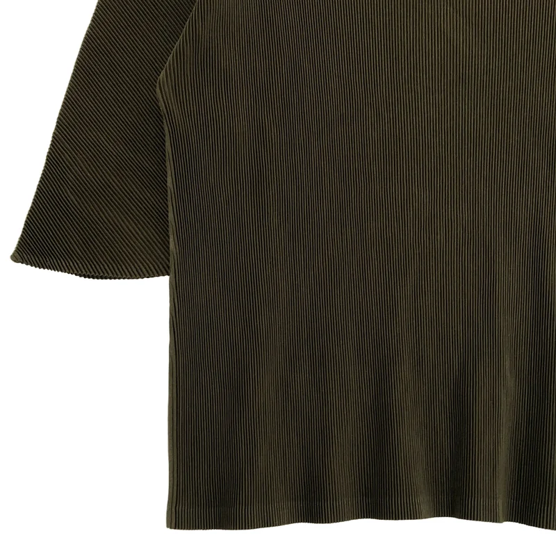 PLEATS PLEASE ISSEY MIYAKE / プリーツプリーズイッセイミヤケ | プリーツ モックネック ハーフスリーブカットソー | 3 | レディース