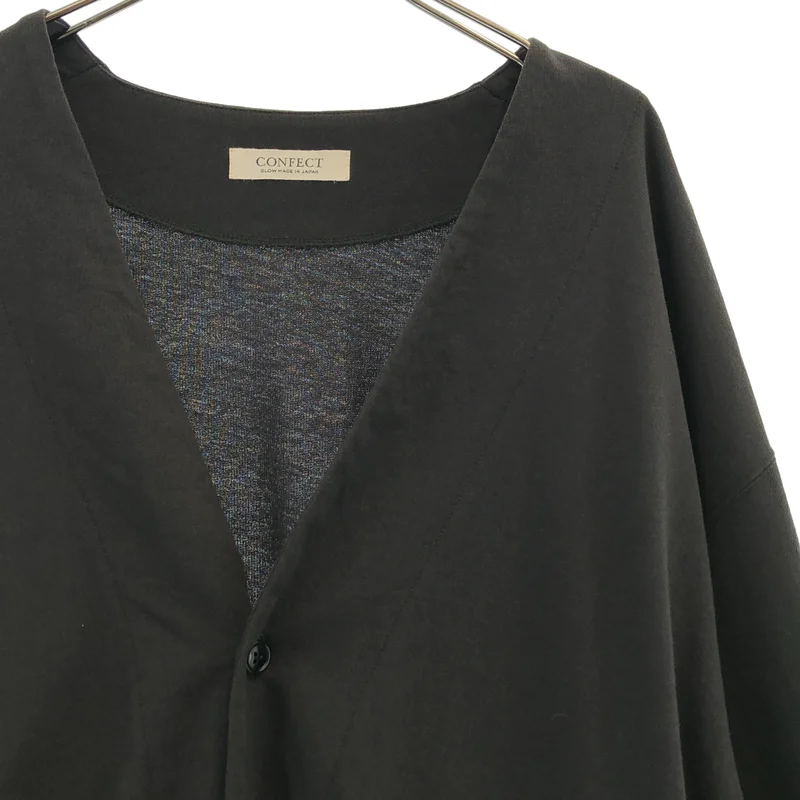 nest robe CONFECT / ネストローブコンフェクト | ドライコットン インレーカーディガン | 4 | メンズ