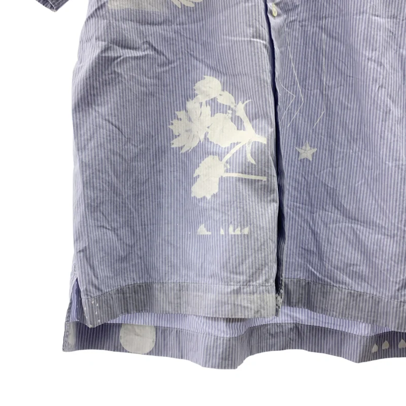 Paul Smith / ポールスミス | ストライプ プリント シャツ | MEDIUM | メンズ