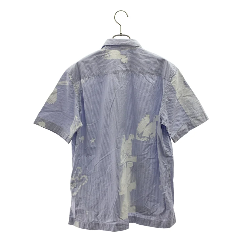 Paul Smith / ポールスミス | ストライプ プリント シャツ | MEDIUM | メンズ