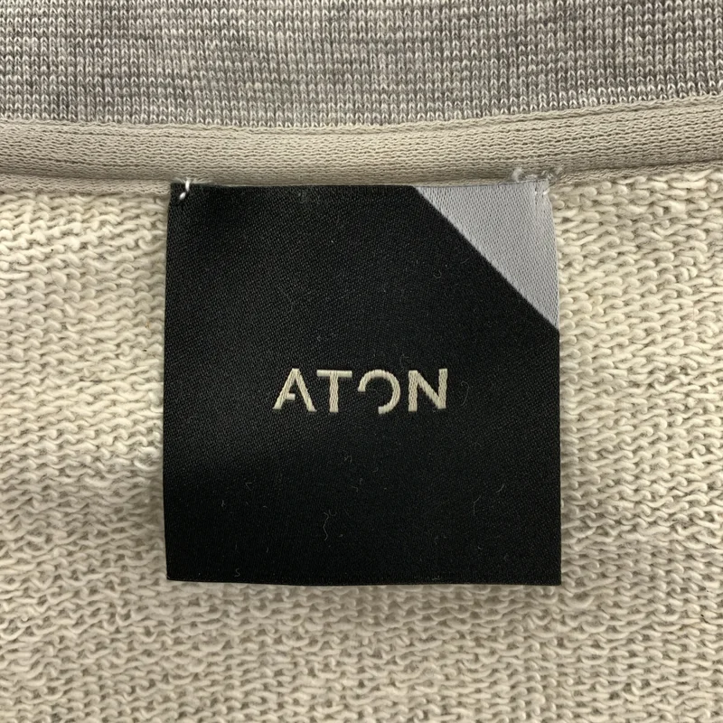 ATON / エイトン | ハイネック スウェット トレーナー | 2 | レディース