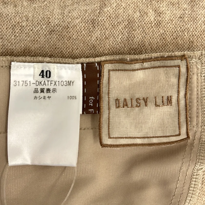 DAISY LIN / デイジーリン | カシミヤ タートルネックニット | 40 | レディース