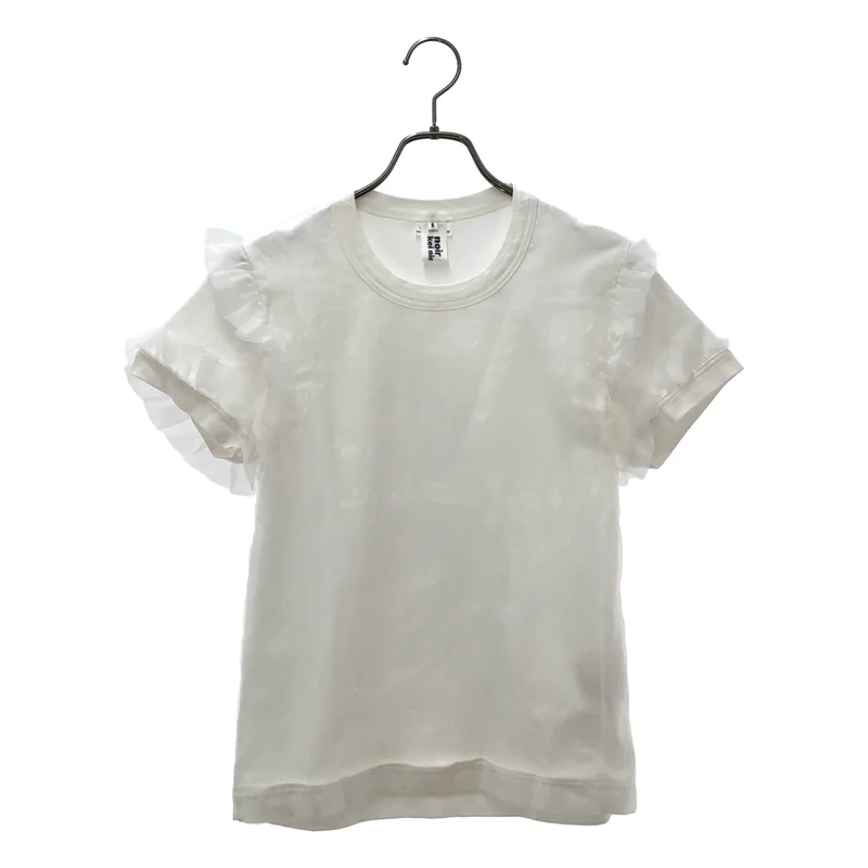 noir kei ninomiya / ノワールケイニノミヤ | 2019AW | チュール レイヤード フリルTシャツ | S | レディース