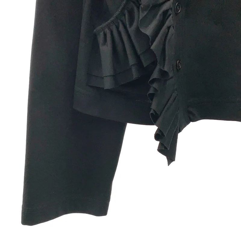 noir kei ninomiya / ノワールケイニノミヤ | 2021SS | ギャザーフリルデザインカットソー | XS | レディース
