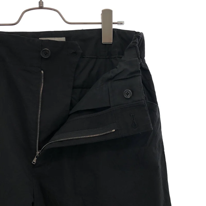 MARGARET HOWELL / マーガレットハウエル | COTTON SILK POPLIN ワイドパンツ | 2 | レディース