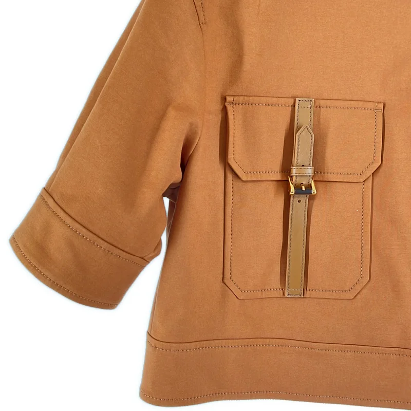 Max Mara / マックスマーラ | Agiate コットンストレッチ ショートジャケット | 40 | レディース