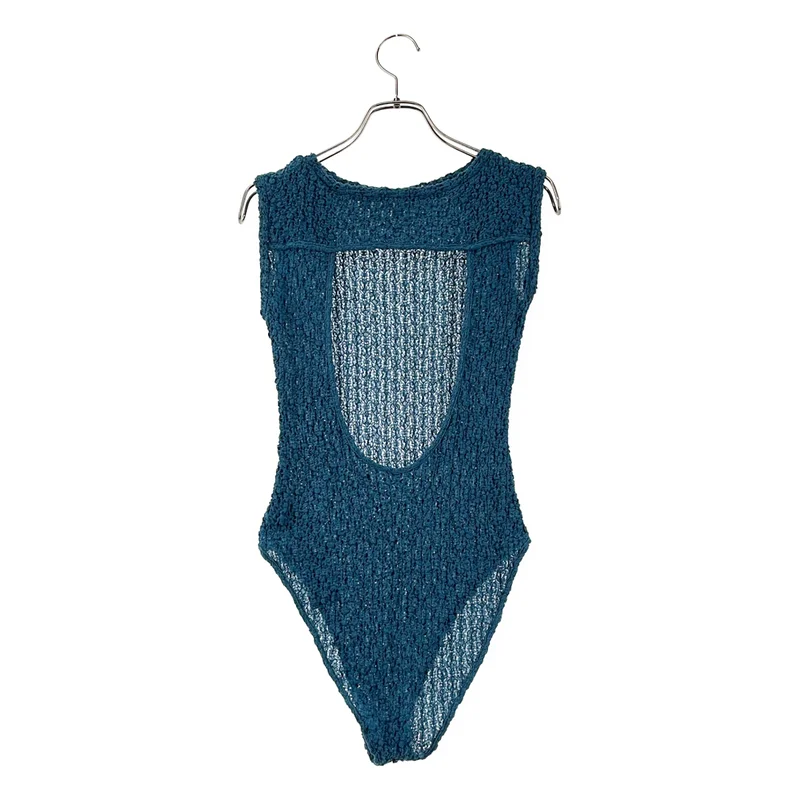 CURRENTAGE / カレンテージ | Raschel lace bodysuit / ボディスーツ トップス |