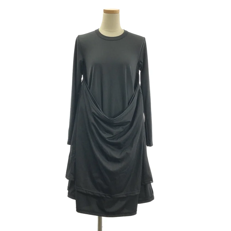 COMME des GARCONS / コムデギャルソン | 2021AW | ポリエステル 変形 オーバーシルエット ロングカットソー | XS | レディース