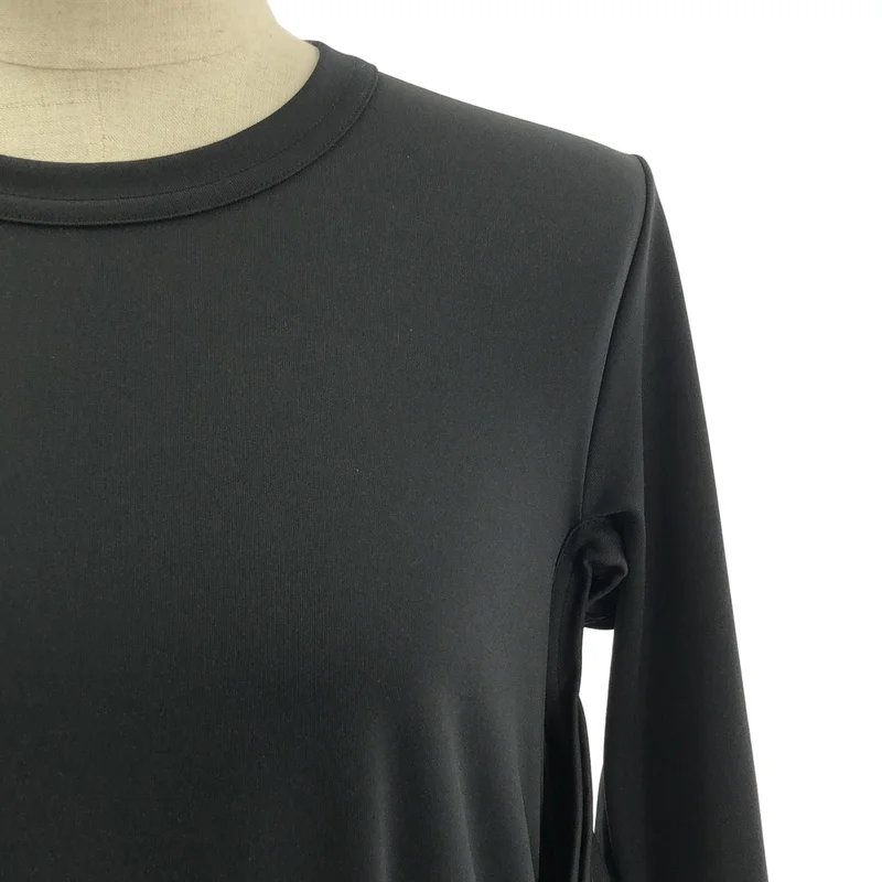 COMME des GARCONS / コムデギャルソン | 2021AW | ポリエステル 変形 オーバーシルエット ロングカットソー | XS | レディース