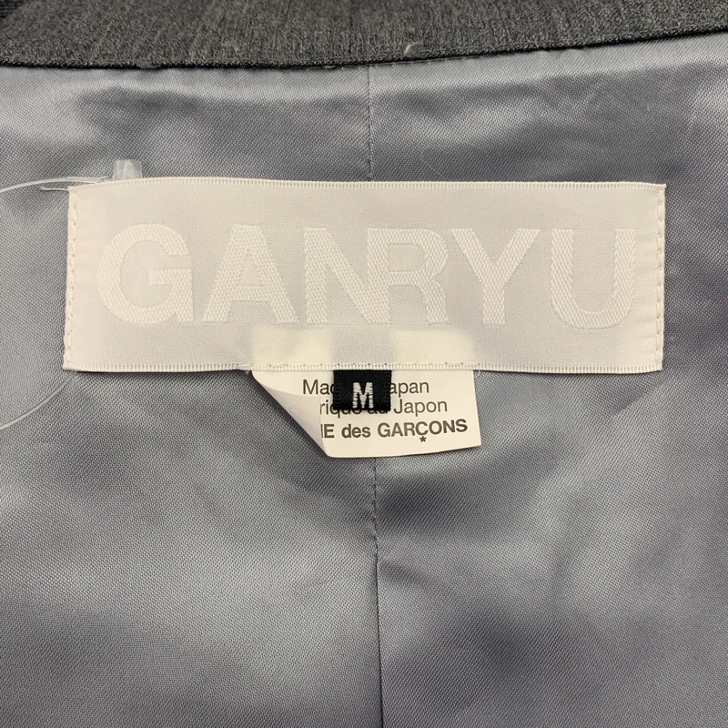 GANRYU / ガンリュウ | ウール ギャバジン コーチジャケット | M | メンズ