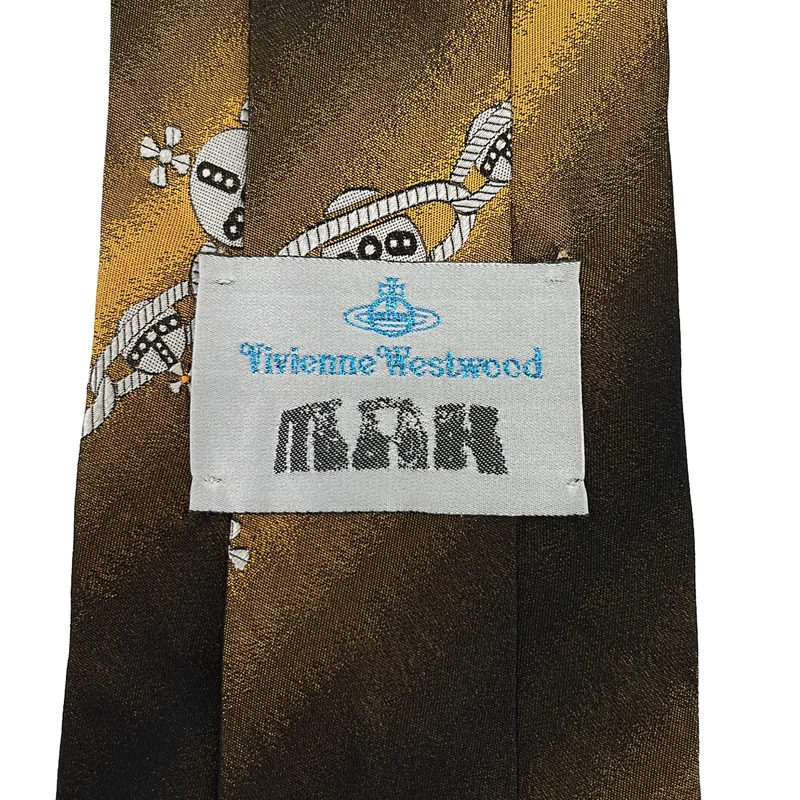 Vivienne Westwood / ヴィヴィアンウエストウッド | シルク 総柄 グラデーション スーツ ネクタイ |