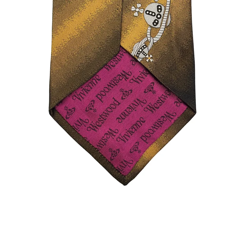 Vivienne Westwood / ヴィヴィアンウエストウッド | シルク 総柄 グラデーション スーツ ネクタイ |