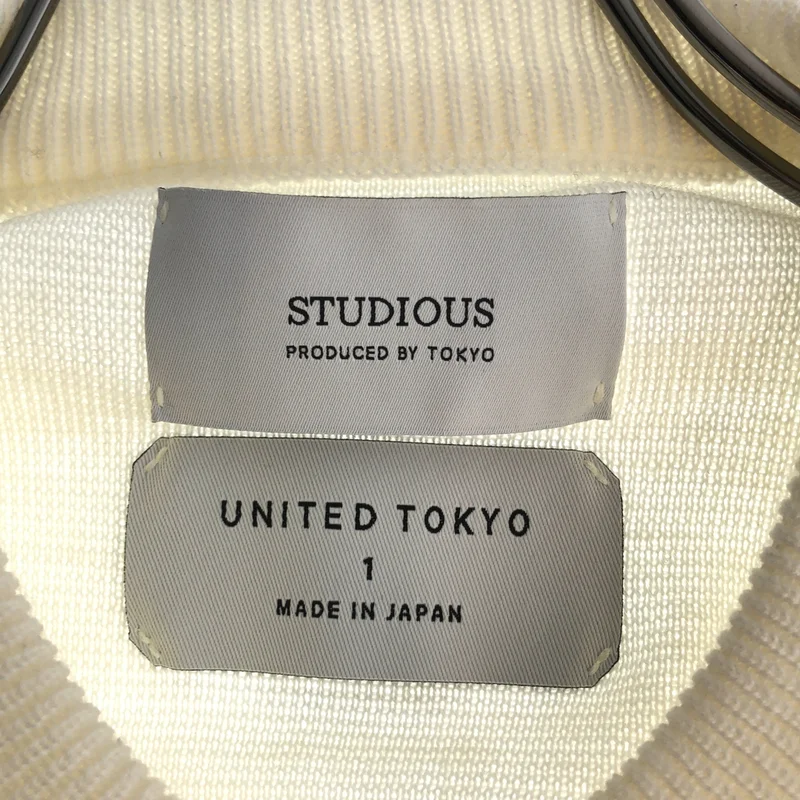 STUDIOUS / ステュディオス | × UNITED TOKYO SIGNATURE CREW NECK KNIT ニット | 1 | メンズ