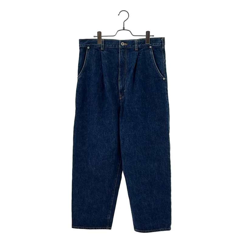 COMME des GARCONS HOMME / コムデギャルソンオム | 2022SS | タックワイド テーパードデニムパンツ | S | メンズ