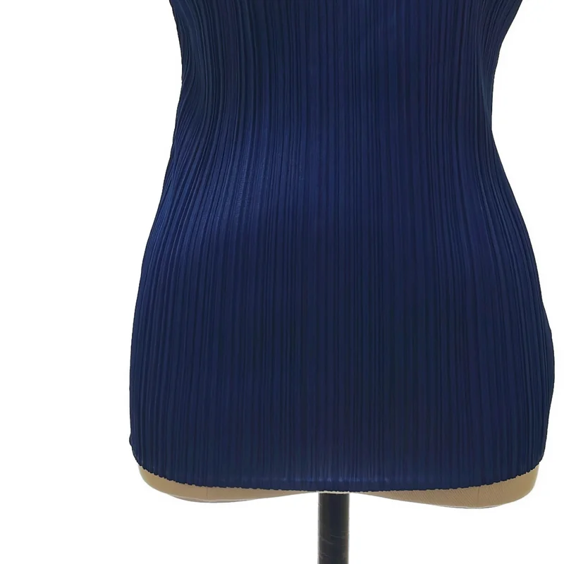 ISSEY MIYAKE / イッセイミヤケ | プリーツ ノースリーブ トップス | M | レディース