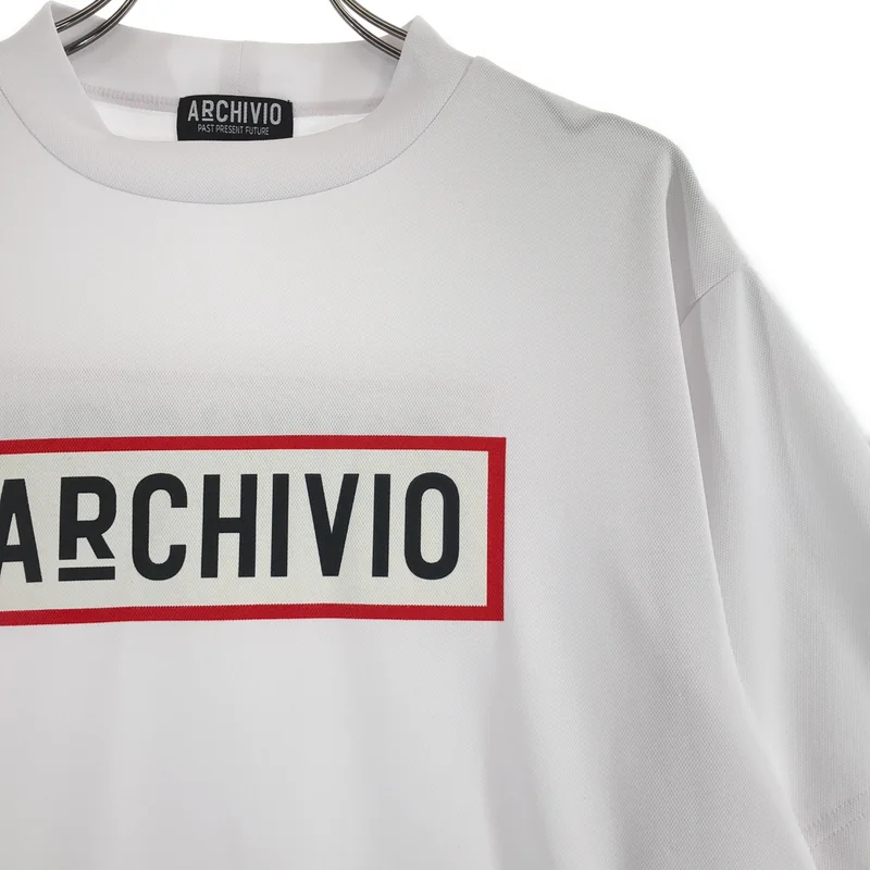 None / | ARCHIVIO / アルチビオ 両面ロゴ Tシャツ カットソー | 46 | メンズ