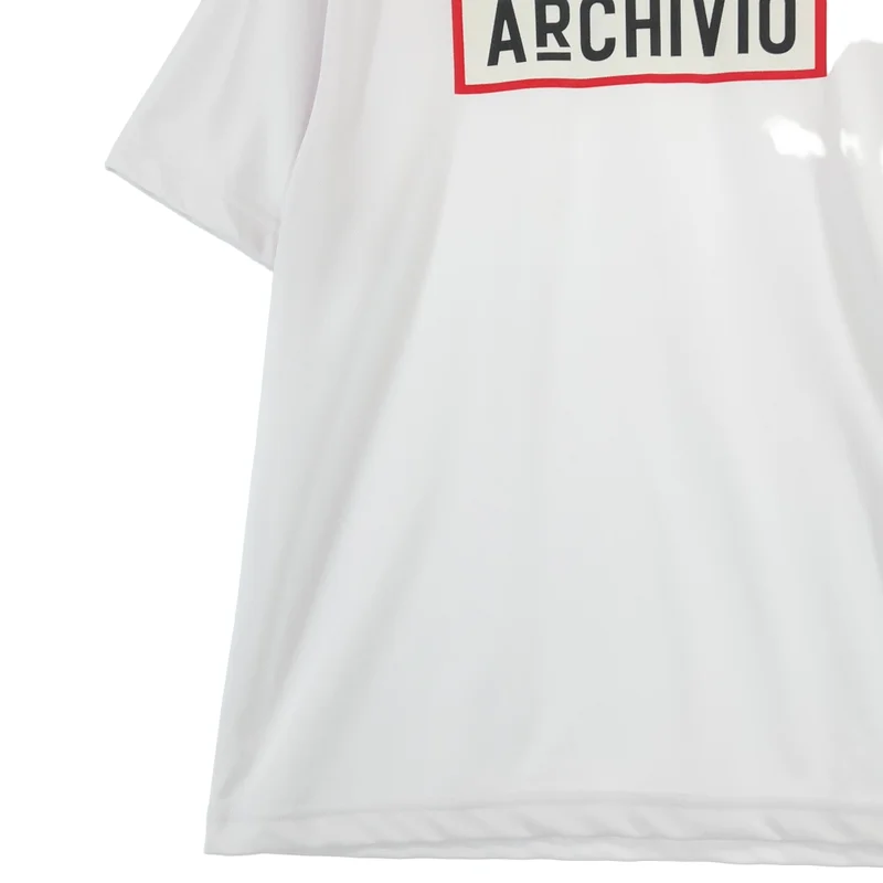None / | ARCHIVIO / アルチビオ 両面ロゴ Tシャツ カットソー | 46 | メンズ