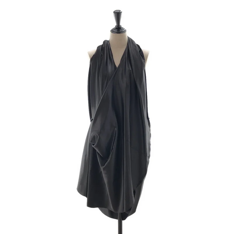 JUNYA WATANABE COMME des GARCONS / ジュンヤワタナベ | 2011AW | アシンメトリー ノースリーブ ワンピース | S | レディース