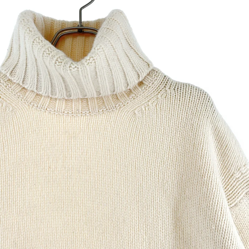 GALERIE VIE / ギャルリーヴィー | ファインウール ハイネックプルオーバー ニット セーター | S | レディース