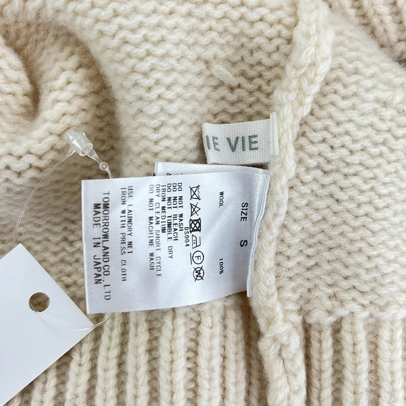 GALERIE VIE / ギャルリーヴィー | ファインウール ハイネックプルオーバー ニット セーター | S | レディース