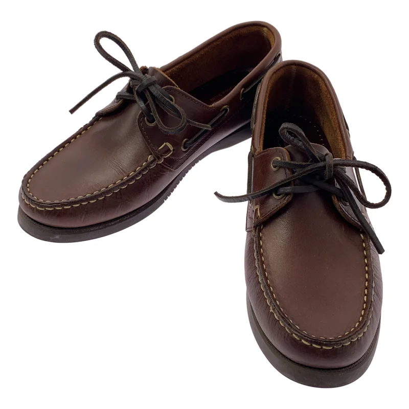 Paraboot / パラブーツ | BARTH / バース レザー デッキシューズ | 4 1/2 | レディース