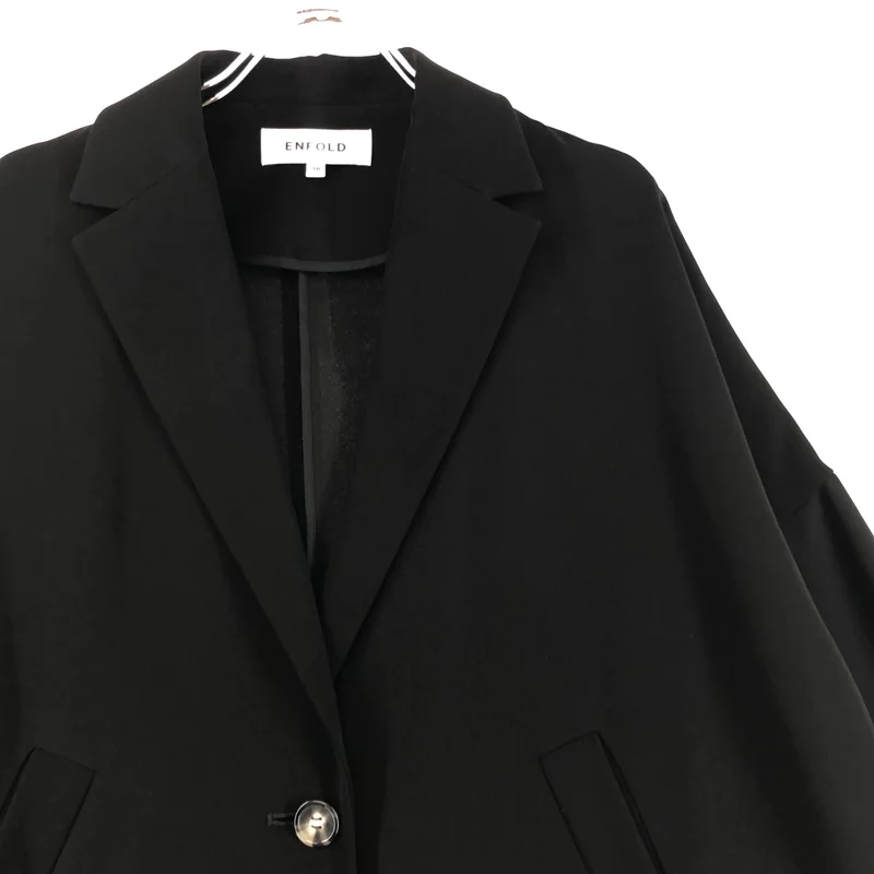 ENFOLD / エンフォルド | 2026SS | WIDE BOX TAILORED-JACKET テーラード ジャケット | 38 | レディース