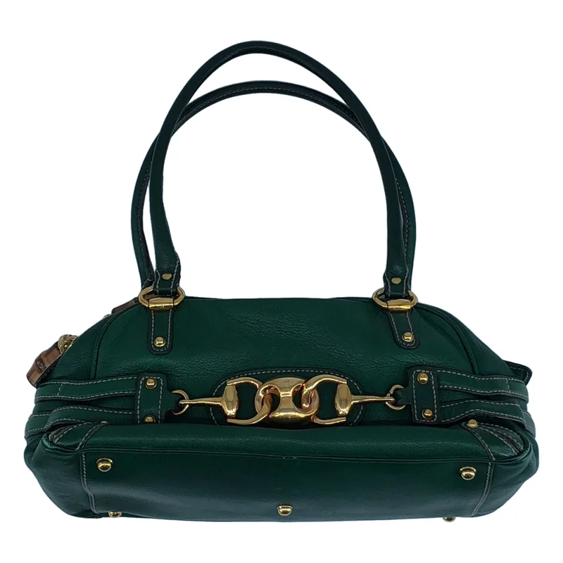 GUCCI / グッチ | ホースビット バンブー ミニボストンバッグ |
