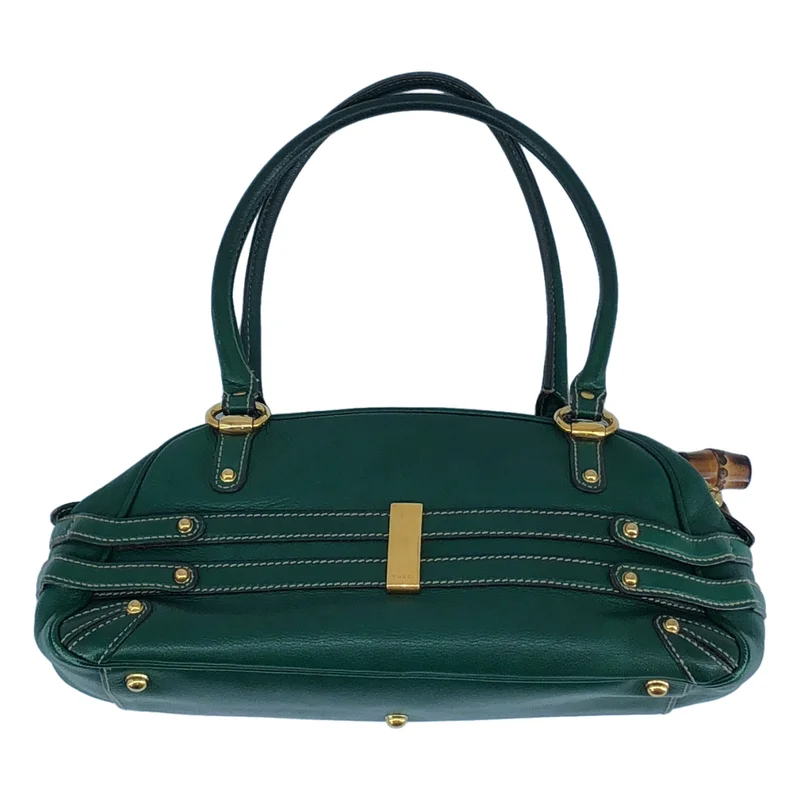 GUCCI / グッチ | ホースビット バンブー ミニボストンバッグ |