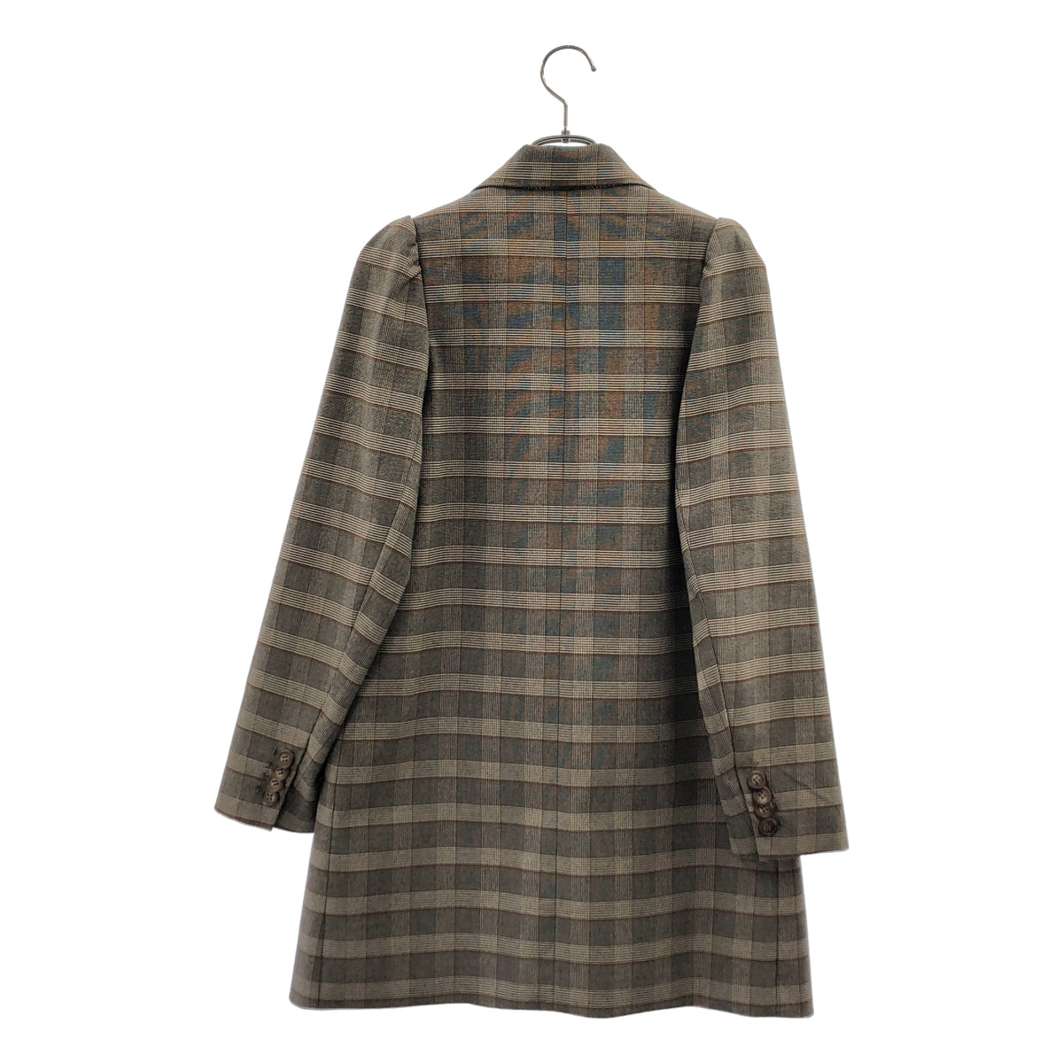 AMERI / アメリ | セットアップ / PUFF CHECK JACKET WITH SKIRT