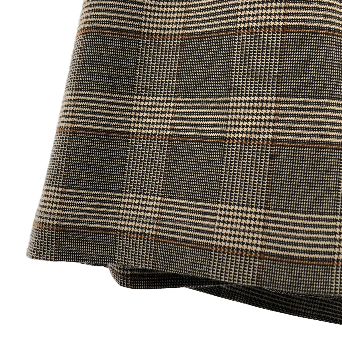 J437/美品 25SS AMERI VINTAGE セットアップ チェック AMERI / アメリ | セットアップ / PUFF CHECK JACKET WITH SKIRT
