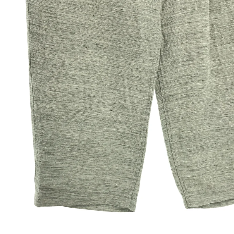 Graphpaper / グラフペーパー | 2026SS | Linen Cupro Back Satin Belted Pants リネン パンツ | 2 | メンズ