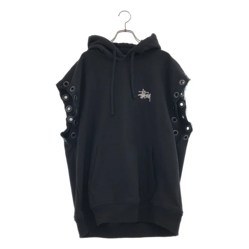 eye JUNYA WATANABE COMME des GARCONS MAN / アイジュンヤワタナベ マン | 2024SS | × STUSSY / ノースリーブ スウェットパーカー カスタマイズ | L | メンズ