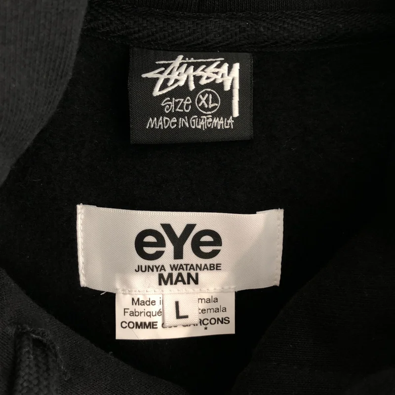 eye JUNYA WATANABE COMME des GARCONS MAN / アイジュンヤワタナベ マン | 2024SS | × STUSSY / ノースリーブ スウェットパーカー カスタマイズ | L | メンズ