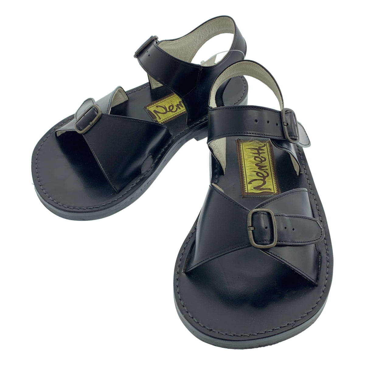 【美品】  Nemeth / ネメス | レザー ストラップ サンダル シューズ | 25 | ブラック | メンズ Nemeth / ネメス | レザー ストラップ サンダル シューズ | 25
