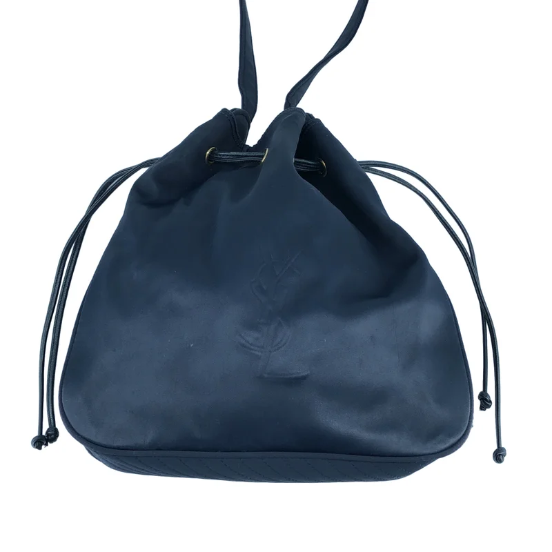YVES SAINT LAURENT / イヴサンローラン | YSL ロゴ ステッチ ショルダーバッグ |