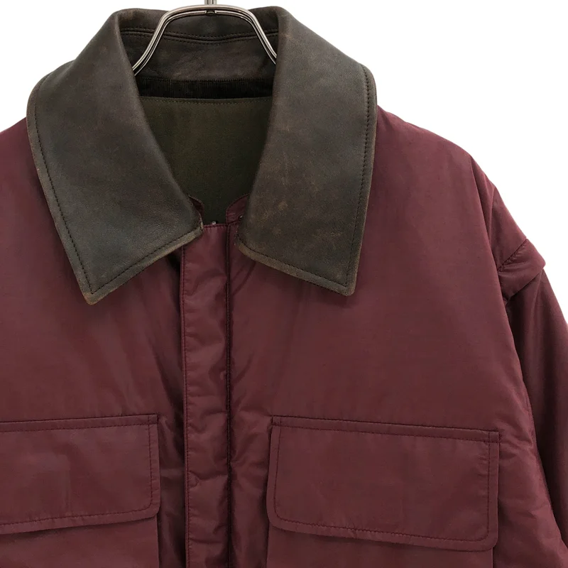 CURRENTAGE / カレンテージ | 2025AW | リバーシブル ミリタリー 中綿 ジャケット | 3 | レディース