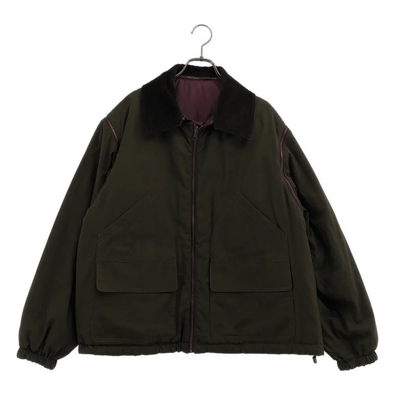 CURRENTAGE / カレンテージ | 2025AW | リバーシブル ミリタリー 中綿 ジャケット | 3 | レディース