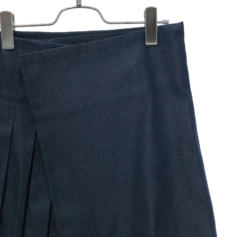 tricot COMME des GARCONS / トリココムデギャルソン | 2012SS | デニム ラッププリーツスカート | M | レディース