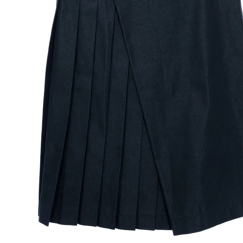 tricot COMME des GARCONS / トリココムデギャルソン | 2012SS | デニム ラッププリーツスカート | M | レディース