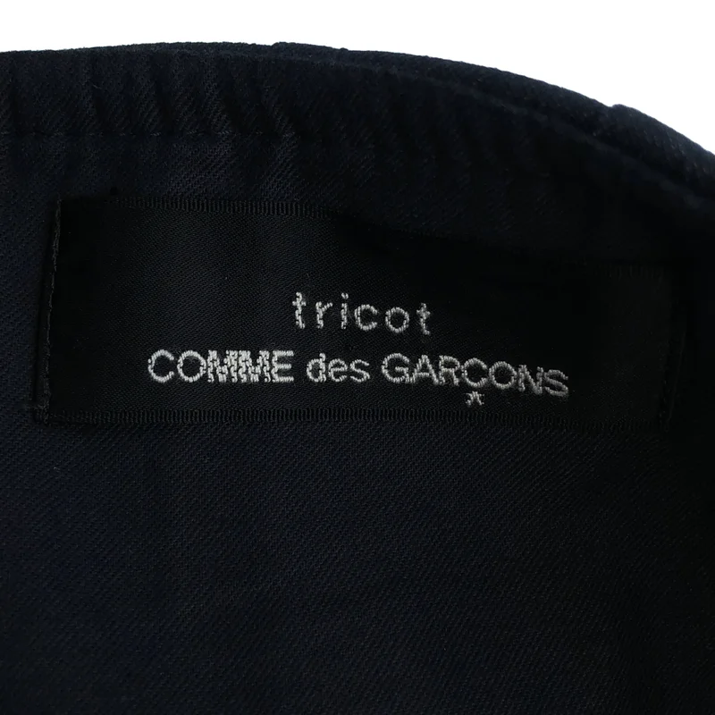 tricot COMME des GARCONS / トリココムデギャルソン | 2012SS | デニム ラッププリーツスカート | M | レディース