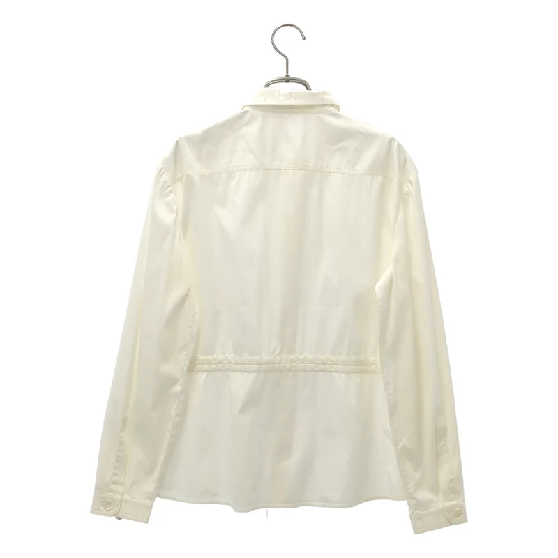 GUCCI / グッチ | ギャザー シャツ_長袖 232029 ZV036 | 46 | レディース
