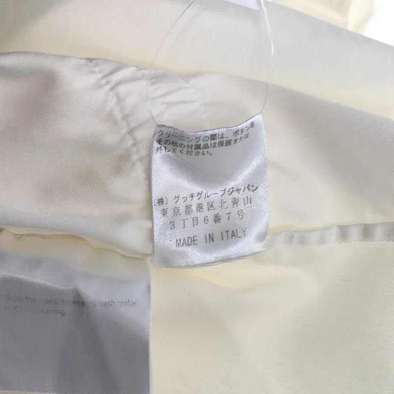 GUCCI / グッチ | ギャザー シャツ_長袖 232029 ZV036 | 46 | レディース