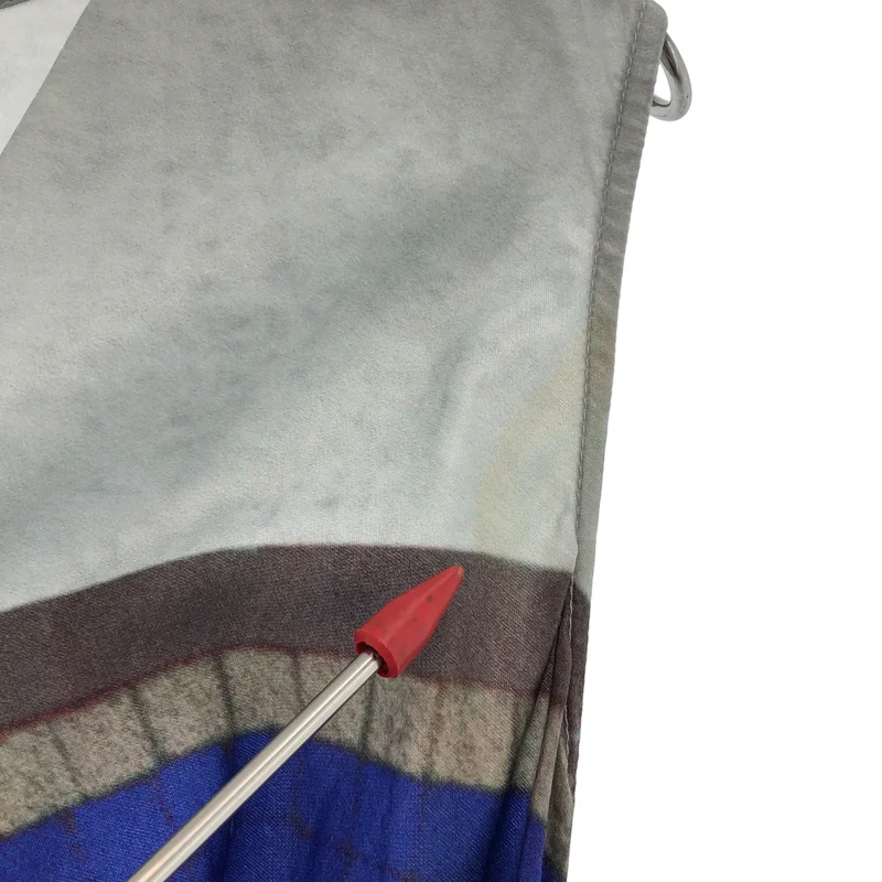 MM6 Maison Martin Margiela / エムエムシックスメゾンマルタンマルジェラ | 2013AW | コットン シルク グラフィックプリント ノースリーブワンピース | 40 | レディース