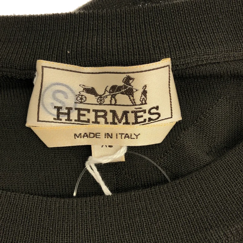 HERMES / エルメス | フラグモン エケストル アンテグラル ウール クルーネックニット | XL | メンズ