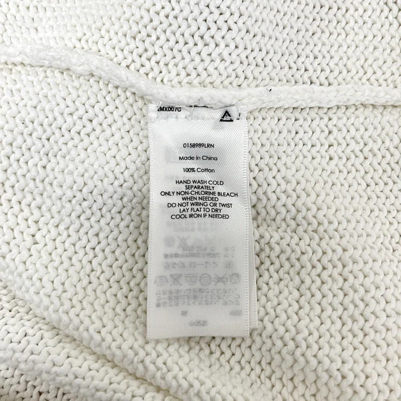 RALPH LAUREN / ラルフローレン | コットン クルーネックニット | M | レディース