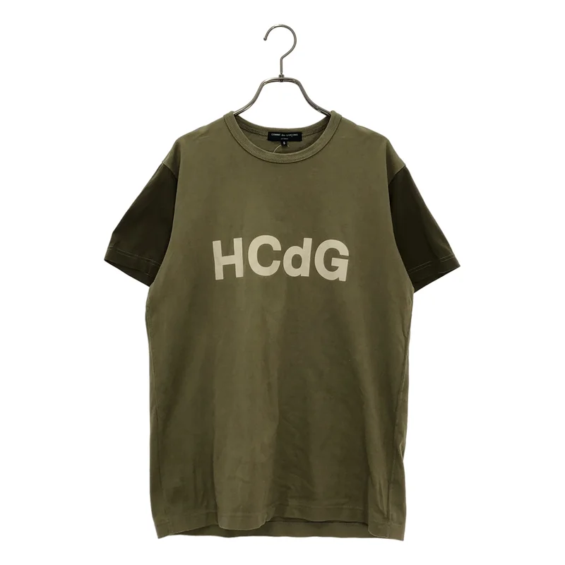 COMME des GARCONS HOMME / コムデギャルソンオム | 2017SS | 製品染め ロゴプリント Tシャツ | S | メンズ